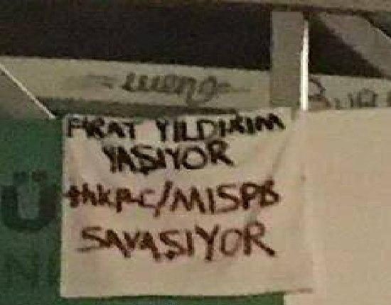 İstanbul’da birçok noktaya MLSPB şehitleri için pankartlar asıldı